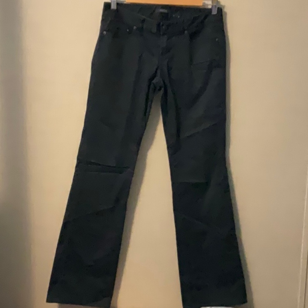 Express Black Flare Wide Leg Jeans